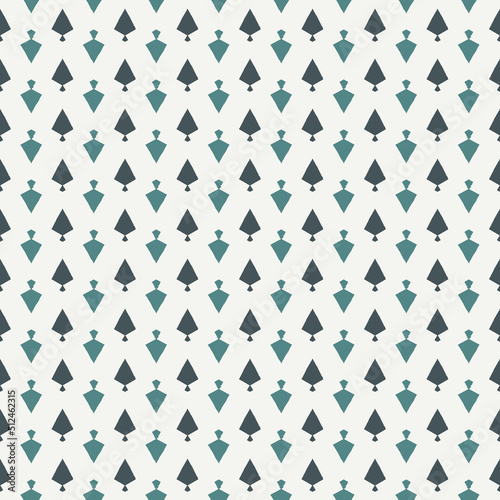 Paint brush strokes seamless pattern. Arrow motif modern minimal ornament. Freehand design background. Trendy handdrawn simple geometric print