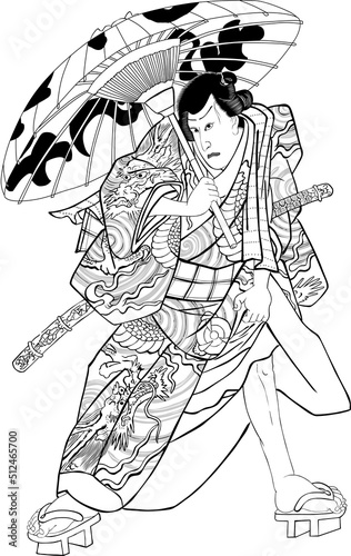 浮世絵　歌舞伎役者　その103