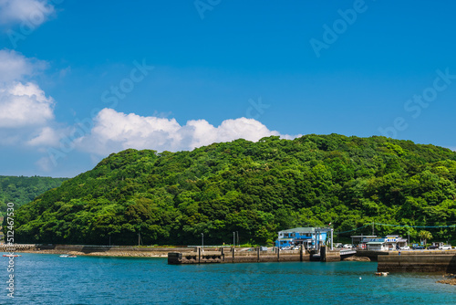 青い海青い空 長島に向かう