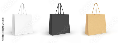 Fotografi Shopping bag for mockup