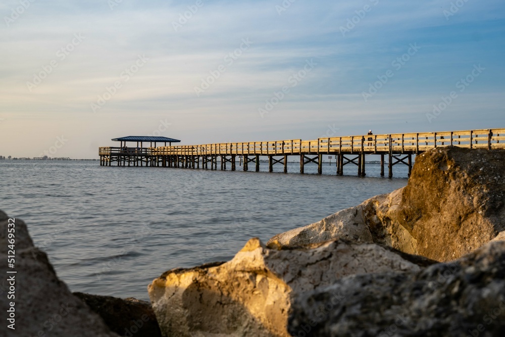 pier on the beach, Safety Harbor, Florida