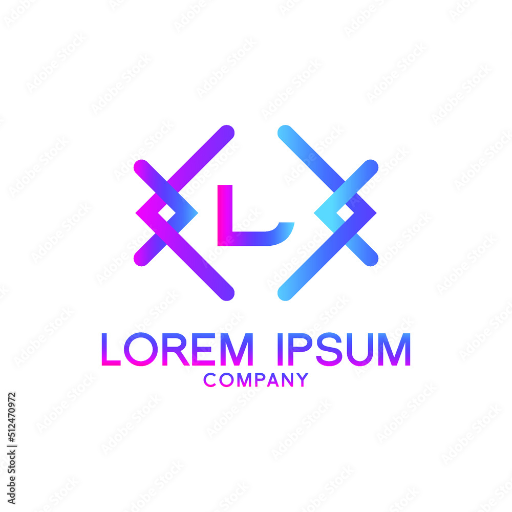 letter L with Pulse music player element. Logo template electronic music, equalizer, store, dj, nightclub, disco. Audio wave logo concept, Multimedia Technology themed, Abstract Shape vector letter L with Pulse music player element. Logo template electronic music, equalizer, store, dj, nightclub, disco. Audio wave logo concept, Multimedia Technology themed, Abstract Shape vector