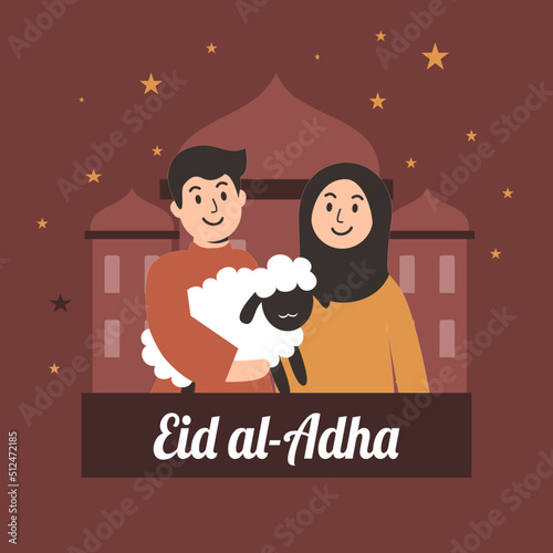 Eid al adha concept