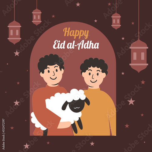 Eid al adha concept