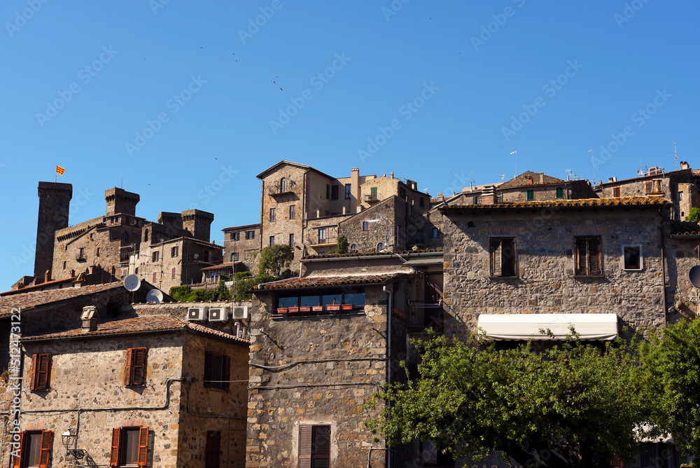 glimpse of Bolsena Viterbo Italy glimpse of Bolsena Viterbo Italy