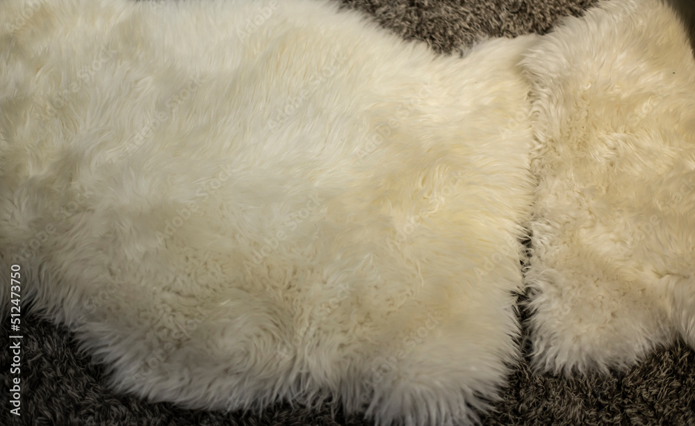 image of soft white fur texture image of soft white fur texture