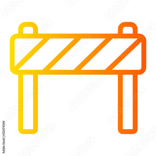 barrier gradient icon