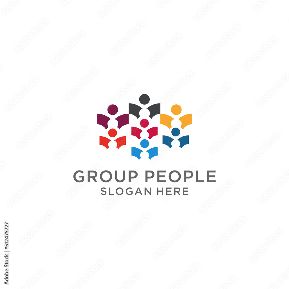 People logo design icon template People logo design icon template