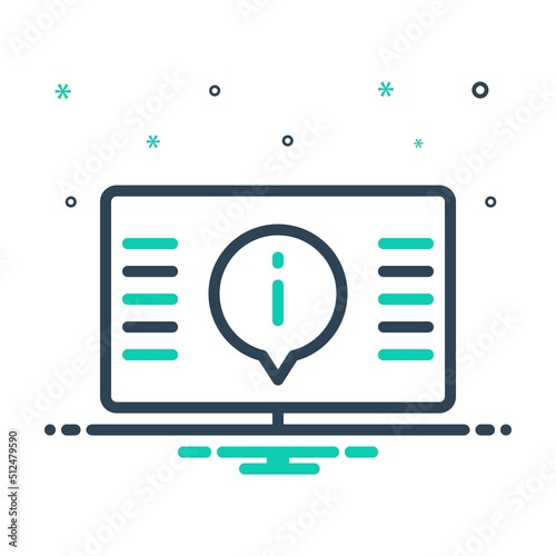 Mix icon for informative