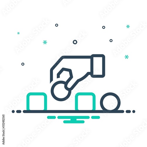 Mix icon for choosing
