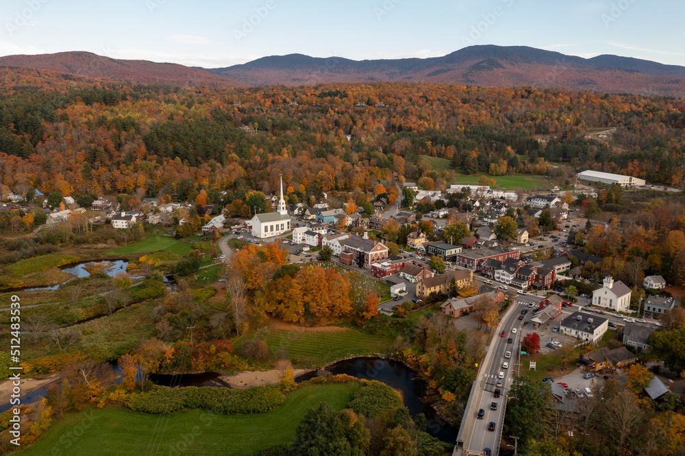 Peak Foilage - Stowe, Vermont