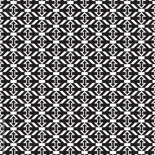 Abstract geometric pattern with lines, rhombuses Seamless vector background.
