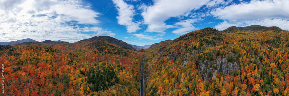 Peak Foilage - Keene, New York