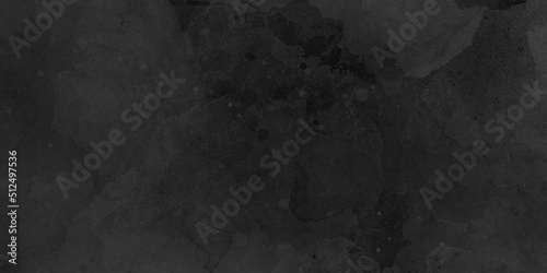 Black wall texture rough background dark concrete floor or old grunge background with black