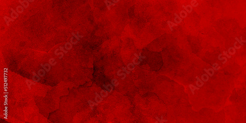 Bright uneven red industrial texture as a backdrop for decoration and design. Minimalistic backdrop. Abstract red color background Cement surface concrete ,texture background