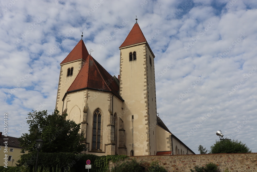 Chammünster Münster Kirche in der Oberpfalz bei Cham