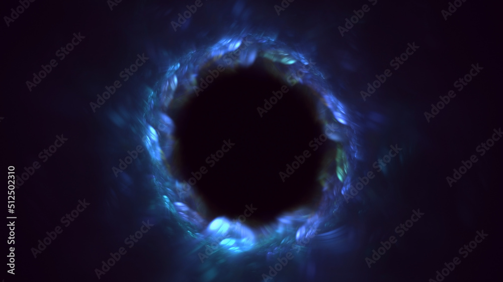 3D rendering abstract circle light background 3D rendering abstract circle light background