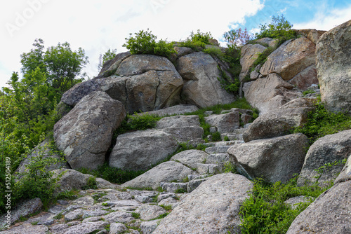 Perperikon is a huge rock massif in the eastern Rhodopes  which is considered to have originated about 8000 years ago.