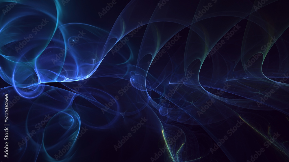 3D rendering abstract multicolor fractal light background 3D rendering abstract multicolor fractal light background