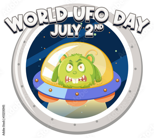 World UFO Day Poster Design