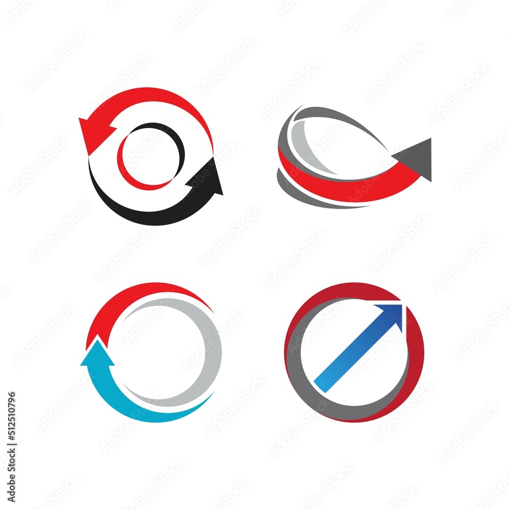 Arrow illustration logo Arrow illustration logo