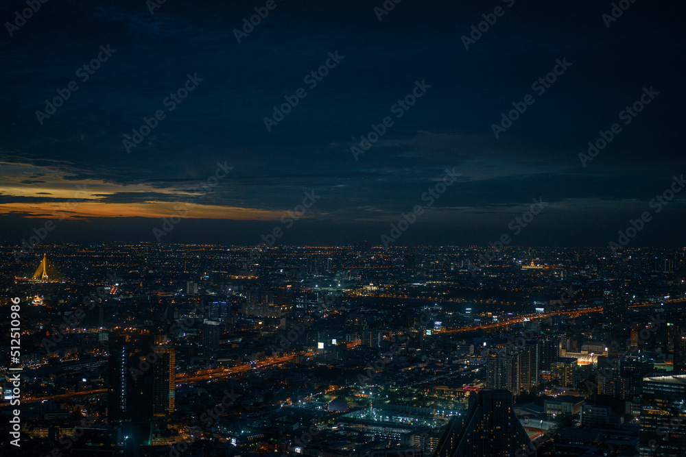 Fototapeta premium view of the city