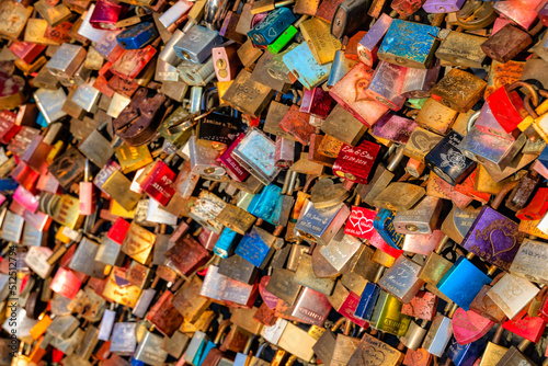 Love locks on Hohenzollern Bridge in Cologne © prehl.photography