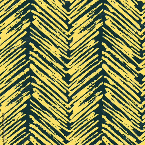 Vector Seamless Hand Drawn Scribble Pattern. Minimal Artistic Sketch Endless Print.
