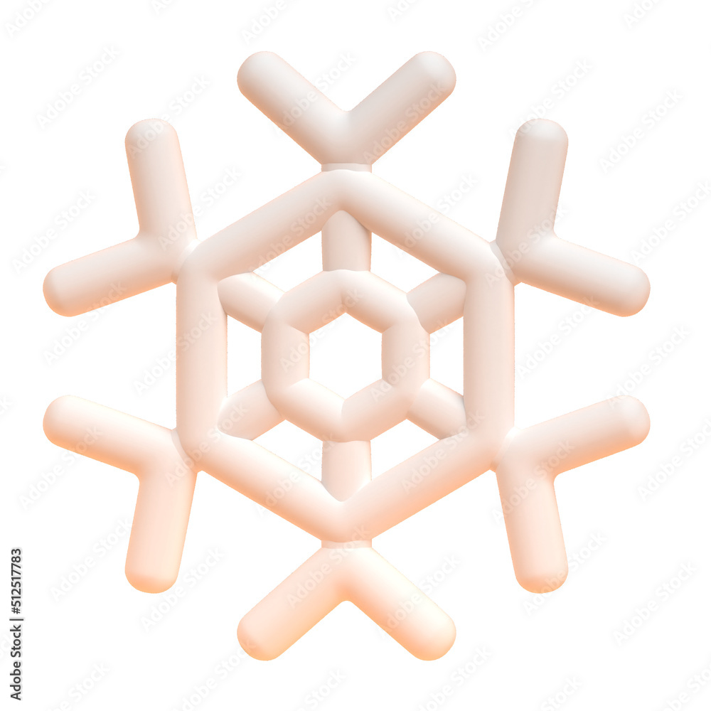 Snow in 3d render for graphic asset web presentation or other Snow in 3d render for graphic asset web presentation or other