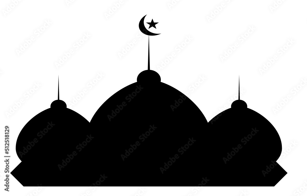 Mosque Roof Illustration