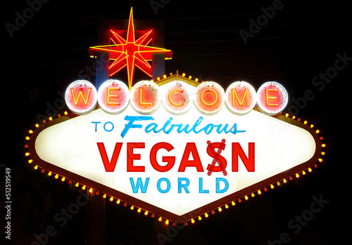 Welcome to the Fabulous Vegan World, original idea