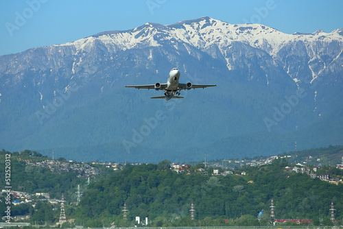 plane taking off