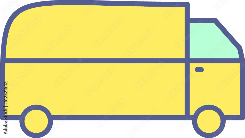 Unique Home Delivery Vector Icon Unique Home Delivery Vector Icon
