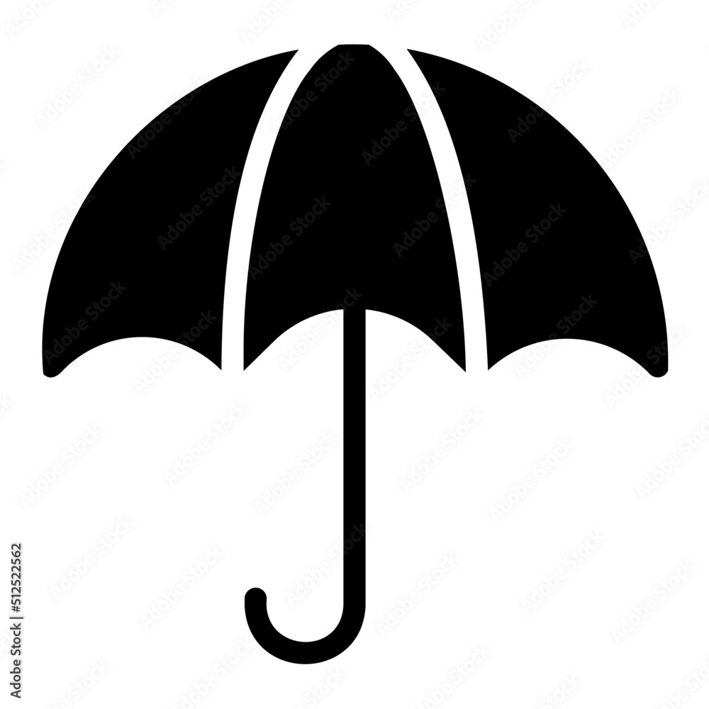 umbrella glyph icon umbrella glyph icon