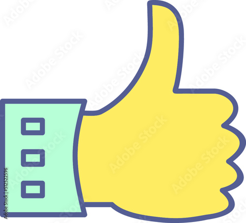 Unique Like Vector Icon
