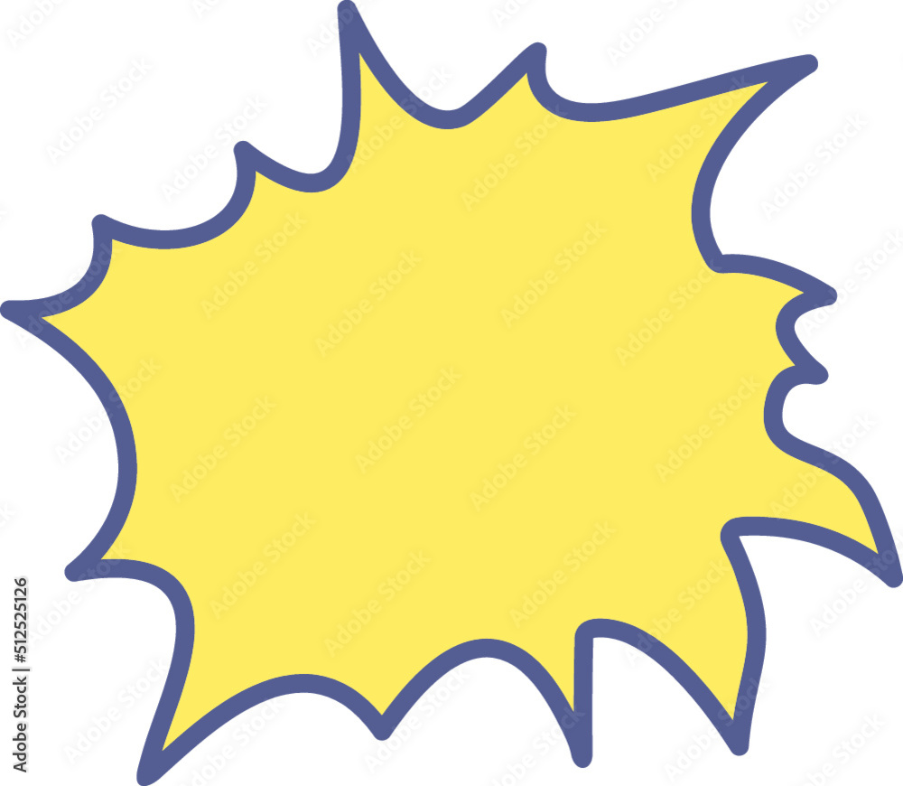 Unique Explosion Vector Icon Unique Explosion Vector Icon