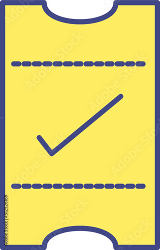 Passes Vector Icon