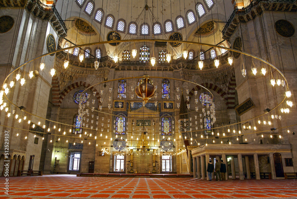 Mezquita Süleymanye(1557), Estambul., turquia