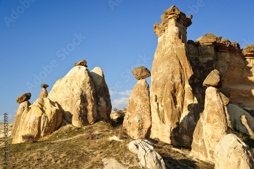 Chimeneas de hada.Çavusin.Capadocia.Anatolia central.Turquia. Asia.