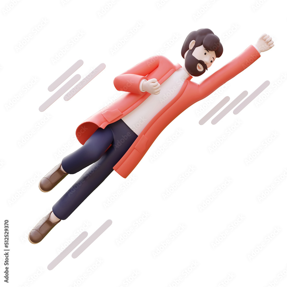 3D illustration of business man .hits the target , isolated on white background. Workplace concept. 3D illustration of business man .hits the target , isolated on white background. Workplace concept.
