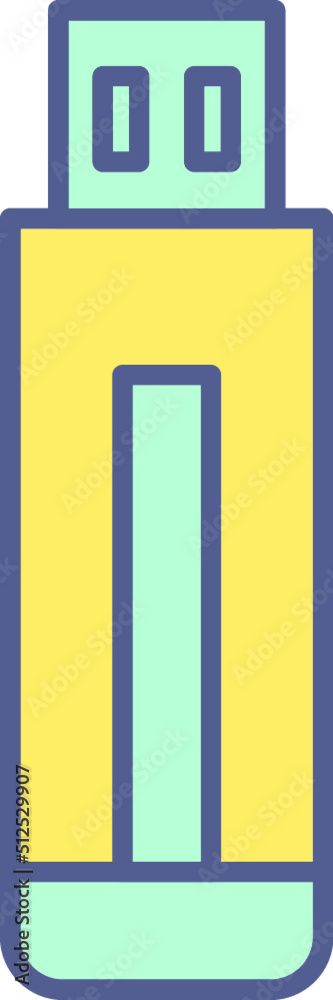 Unique Line filled Icon Unique Line filled Icon