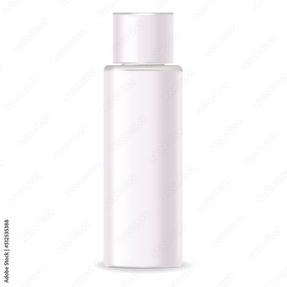 Realistic package for body cosmetic. Container lotion, tonic, serum, cream, bottle mockup isolated vector, package bottle cosmetic Realistic package for body cosmetic. Container lotion, tonic, serum, cream, bottle mockup isolated vector, package bottle cosmetic