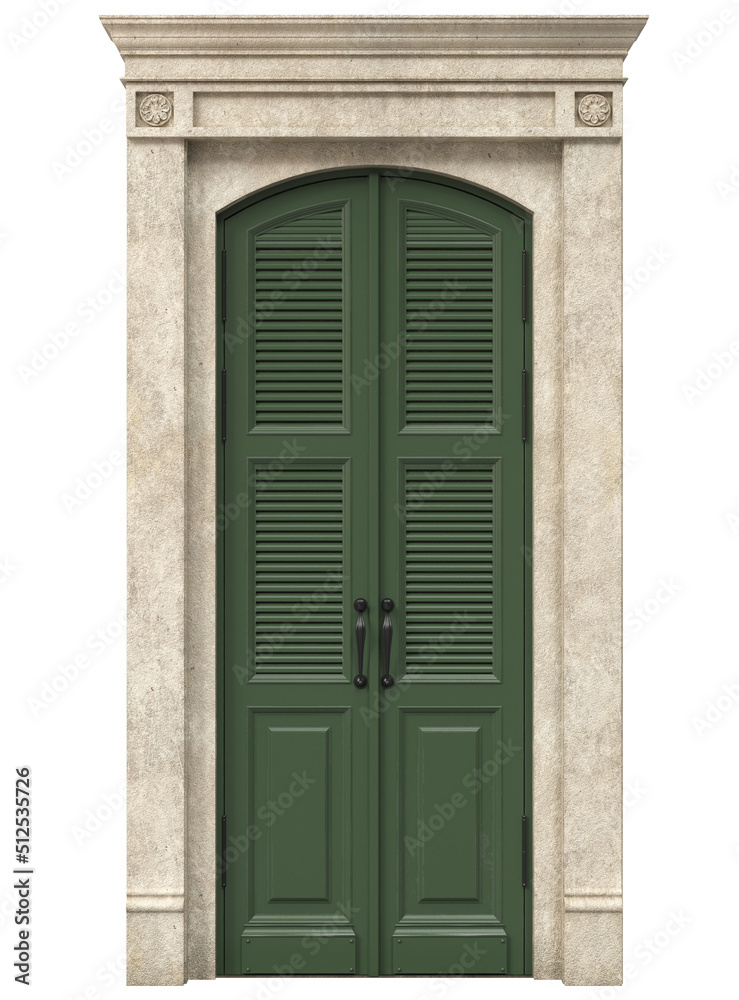 Entrance classic doors for the house Entrance classic doors for the house