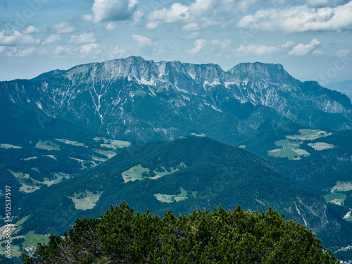 Beautiful view from Kehlstein mountain in Germany