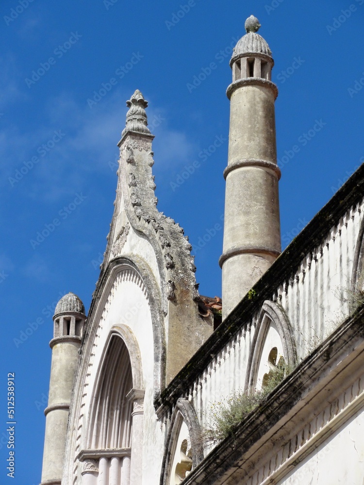 Traditional architecture in Caldas da Rainha, Centro - Portugal 
