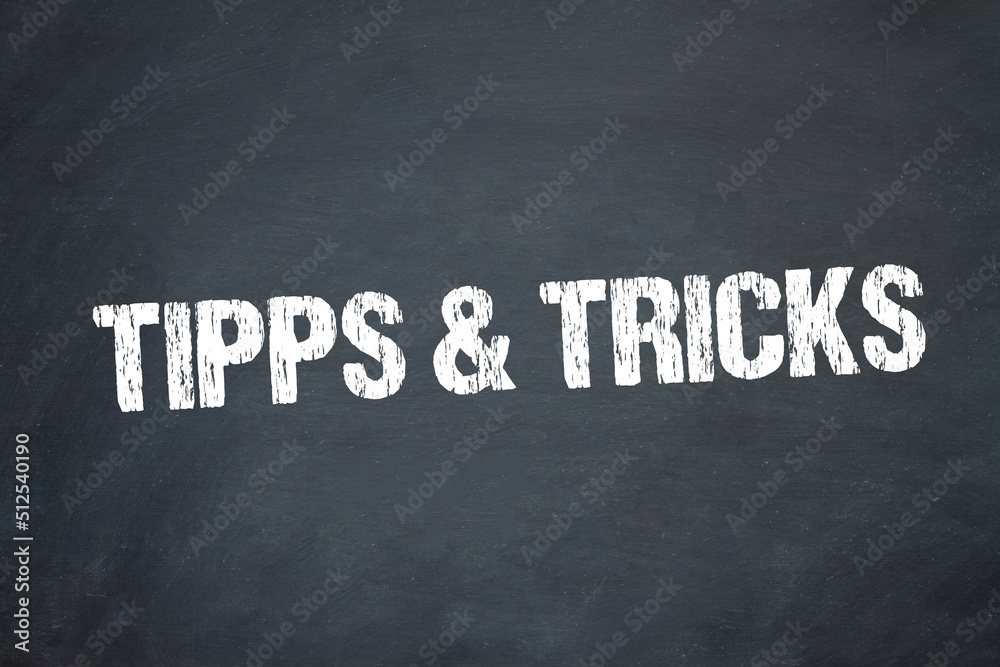 Obraz premium Tipps & Tricks
