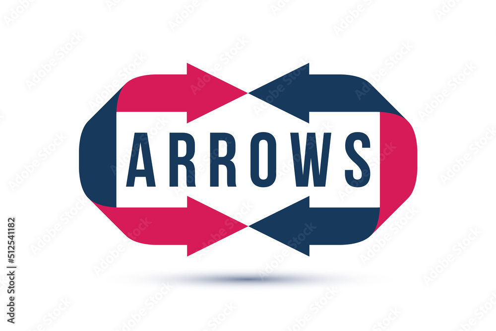 Loop arrows vector logo or sign, double arrows refresh symbol, teamwork concept, cooperation and interaction, swap and exchange. Loop arrows vector logo or sign, double arrows refresh symbol, teamwork concept, cooperation and interaction, swap and exchange.