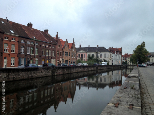 European townscape along the river