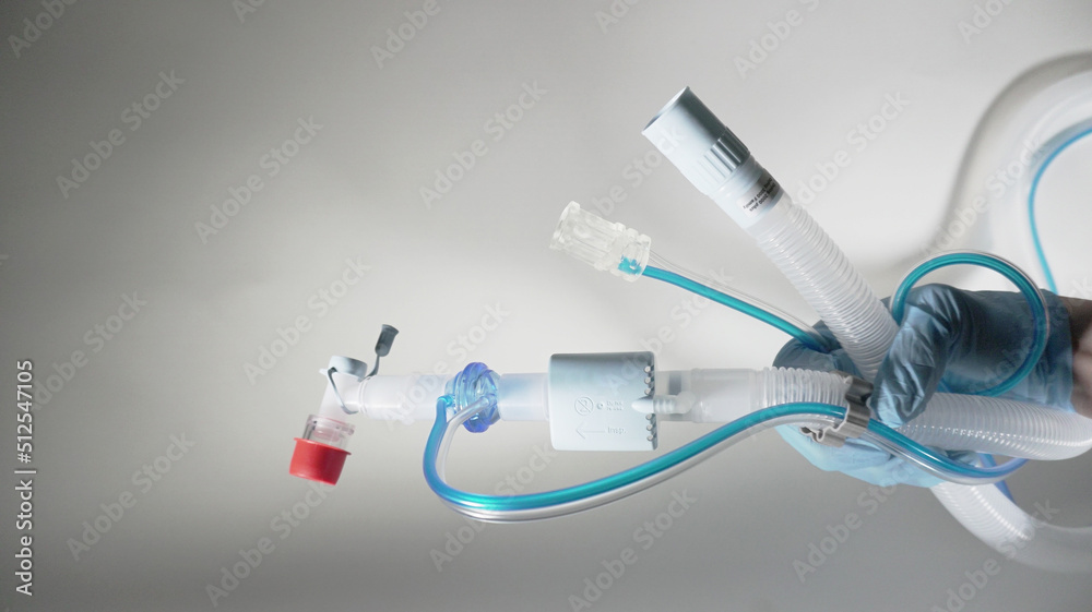 Ventilation hose for ventilator - Emergency Rescue and Hospital Medical Equipment for Paramedics, EMTs, Doctors and Nurses