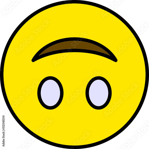 Upside-Down Face Icon